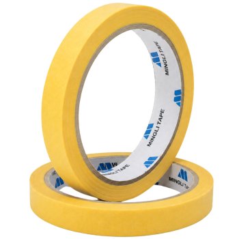 Paper Masking Tape 24mm x 30m, Yellow