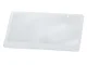 Banko kortelės dydžio Fresnelio didinamasis stiklas, 85x55 mm