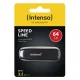 USB atmintinė Intenso Speed Line 64 GB USB 3.2 Gen 1x1 (3533490), juoda