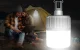 Solar Camping Lamp Superfire T26-S 500lm 18W