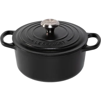 Ketaus puodas Le Creuset Signature Round 18 cm 1,8 l, Satin Black