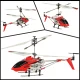 Syma S107H RC sraigtasparnis su pulteliu 2.4GHz, raudonas