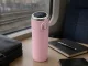 Smart Thermal Coffee Mug with LCD Temperature Display 400ml, Pink