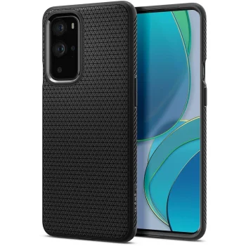 „Spigen Liquid Air“ dėklas, skirtas „OnePlus 9 Pro“, juodas