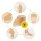 4Fizjo Self-Adhesive Cohesive Bandage 4.5 m x 5 cm, Beige