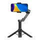 Aochuan X3 vaizdo stabilizatorius su AI jutikliu ir šviesa, juodas