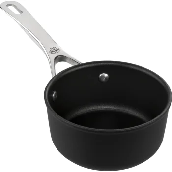 Puodas su rankena Ballarini ALBA 16 cm, 1.4 l, juodas