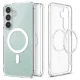 Spigen Ultra Hybrid Mag dėklas telefonui Samsung Galaxy S26 FE su MagSafe, baltas