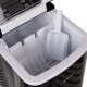 Ruhhy 00025565 ledo generatorius 12kg/24h, Black Inox