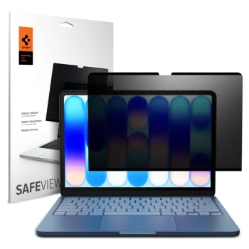 Magnetinė privatumo apsauginė plėvelė Spigen SafeView, skirta MacBook Neo 13" 2026