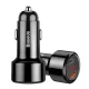 Baseus Magic Universal Smart Car Charger USB + USB-C (QC4.0 PD 45W), Black