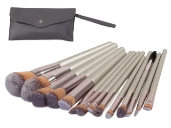 MakeUp Cosmetic Brush Set, 14 pieces