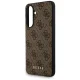 Guess 4G Metal Gold Logo Phone Case Cover Samsung Galaxy A56 - Brown