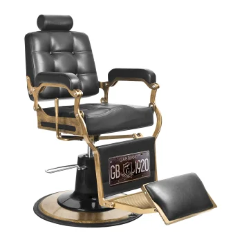 Gabbiano Boss Barber Chair, Black