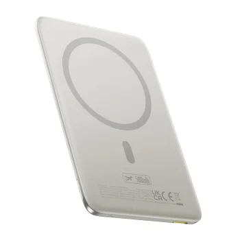 Baseus PicoGo AM41 MagSafe išorinė baterija 5000mAh 20W, titano spalvos