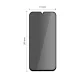 Tech-Protect Glass Spy+ privatumo apsauginis stiklas Galaxy A16 / A26 / A17 (2 vnt.)