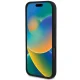 DKNY Silicone MagSafe dėklas iPhone 16 Pro Max telefonui, juodas