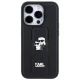 Karl Lagerfeld dėklas iPhone 13 / 13 Pro Gripstand Saffiano, juodas
