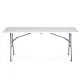 Plonos Folding Catering Garden Table 180 cm, White