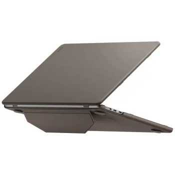 Nešiojamojo kompiuterio dėklas Uniq Lyden Versa MacBook Air 13" su stovu, pilkas