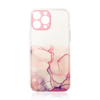 Telefono dėklas Xiaomi Redmi Note 11 Marble Case, TPU, rožinis marmuras