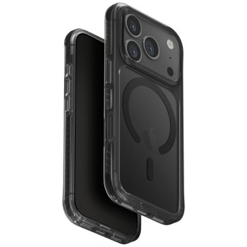 Uniq Combat Magclick Charging dėklas, skirtas iPhone 17 Pro, juodas