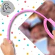 Skipper Leg Hula Hop Skipping Soft Rubber with Led Pink
