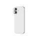 AmazingThing iPhone 17 kameros stiklas su sidabriniu aliuminio rėmeliu