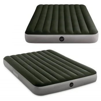 Inflatable Air Mattress INTEX 64109 203x152x25 cm, 2-Person, Green