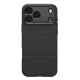 Spigen Liquid Air dėklas iPhone 17 Pro Max, matinis juodas