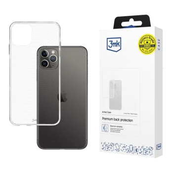 Apsauginis dėklas iPhone 11 Pro Max „3mk Armor Case“, skaidrus