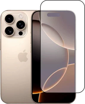 Apsauginis stiklas „Apple iPhone 16 Pro Max 6.9“ (5D, pilnas padengimas)
