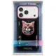 Nimmy Glasses Cool Cat MagSafe dėklas, skirtas iPhone 17 Pro, juodas / rožinis