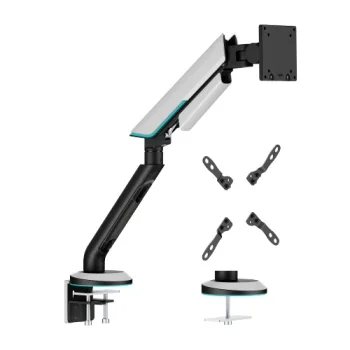 Dujinio mechanizmo monitoriaus laikiklis 24"-57" iki 27 kg, pilkas