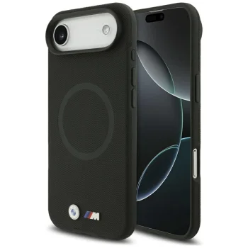 BMW M FW Metal Logo MagSafe Case for iPhone Air, Black