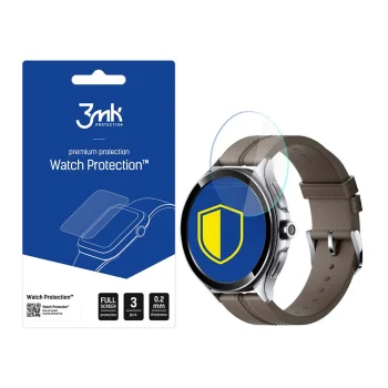 Hibridinis apsauginis stiklas 3mk FlexibleGlass Lite, skirtas Xiaomi Watch 2 Pro