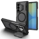 Spigen Optik Armor Pro MagSafe dėklas Samsung Galaxy Z Fold 8 Ultra, juodas