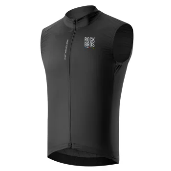 Rockbros TLMJ003-01 ROAD TO SKY Men's Breathable Cycling Vest S - Black
