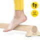 4FIZJO Wooden Balance Beam for Balance Training, 100 cm