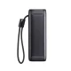Išorinė baterija Joyroom PODIX PR70 25000mAh iki 240W su 2 USB-C laidais ir TFT ekranais, pilka