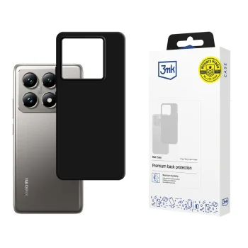 3mk Matt Case dėklas Xiaomi 14T Pro, juodas
