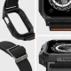 Spigen Lite Fit Pro dėklas su dirželiu Apple Watch (44 / 45 mm), Matte Black