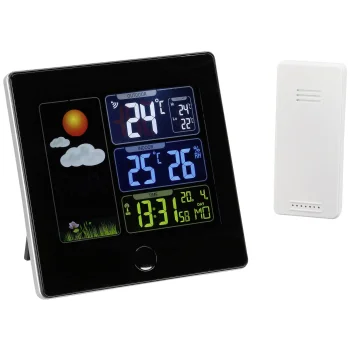 Belaidė meteorologinė stotelė TFA 35.1133.01 Sun, juoda/sidabrinė