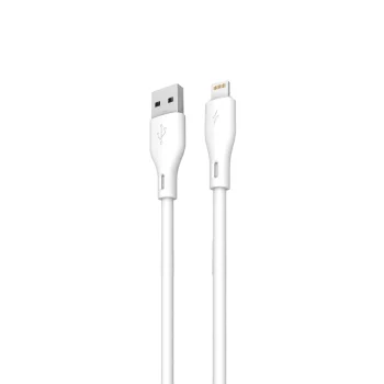 Dudao L2L USB – Lightning laidas, 3A, 1m, Baltas