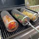 BBQ Grilling Basket, Stainless Steel, 30 cm, Silver