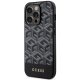 Guess G Cube Stripes MagSafe dėklas skirtas iPhone 14 Pro Max, juodas