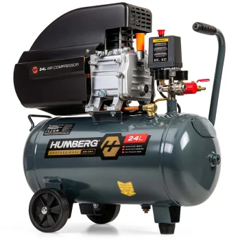 Tepalinis oro kompresorius Humberg HM-264, 24 l, 10 bar, 1500 W