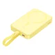 Išorinė baterija Baseus Magnetic Mini MagSafe 10000mAh 20W su Lightning laidu, geltona