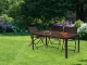 MultiGarden 6-Person Garden Table 156x78 cm, Brown
