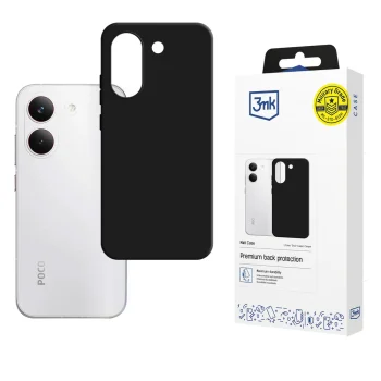 Telefono dėklas 3mk Matt Case skirtas Xiaomi Poco X8 Pro, juodas
